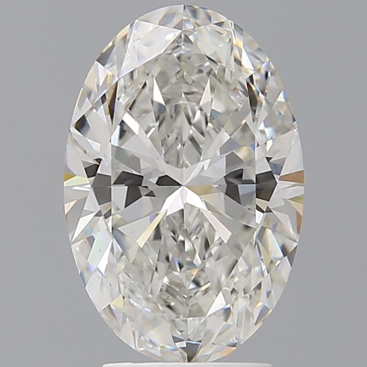 3.60 ct. oval Lab Grown Diamond front image