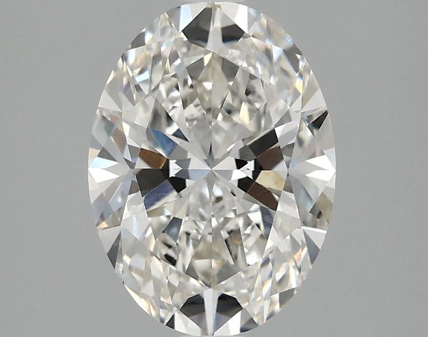 2.06 ct. oval Lab Grown Diamond front image