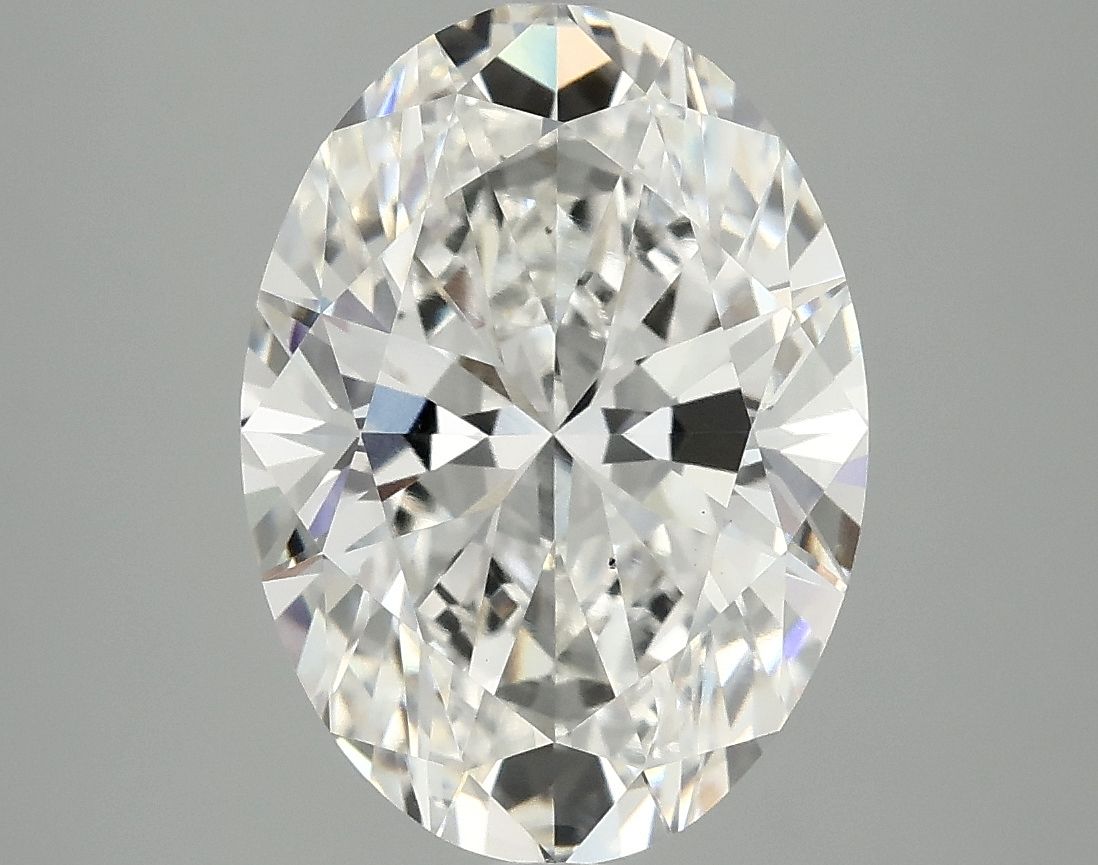 3.94 ct. oval Lab Grown Diamond front image