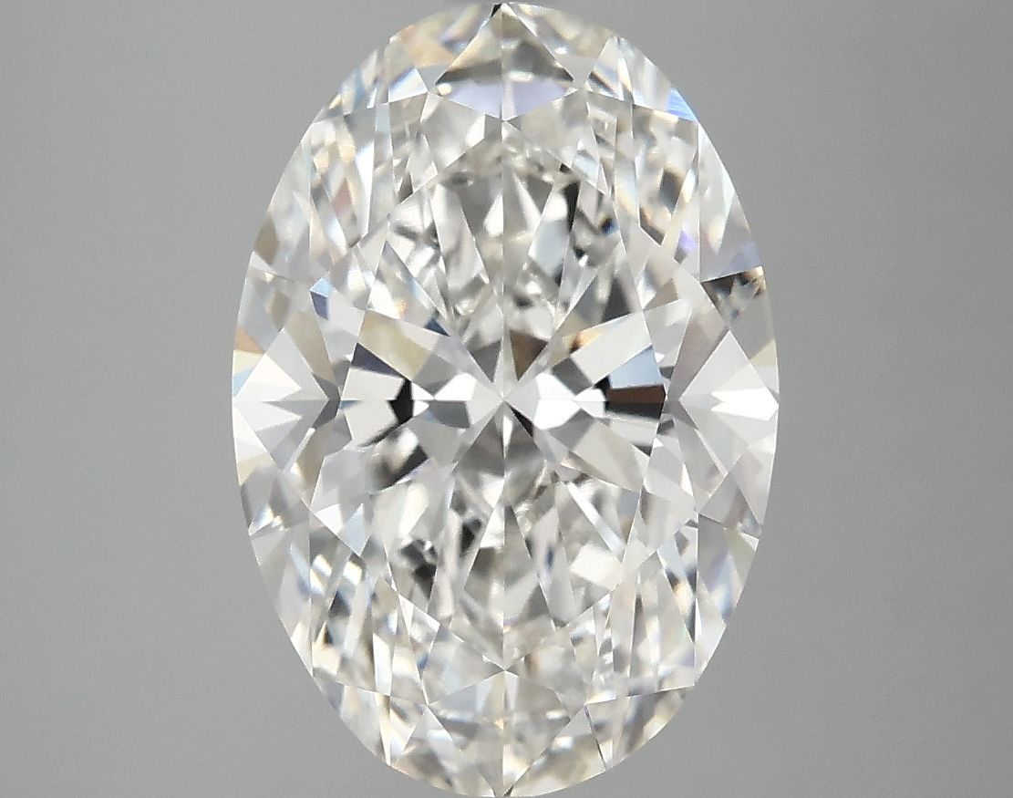 3.84 ct. oval Lab Grown Diamond front image