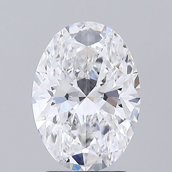 2.10 ct. oval Lab Grown Diamond front image