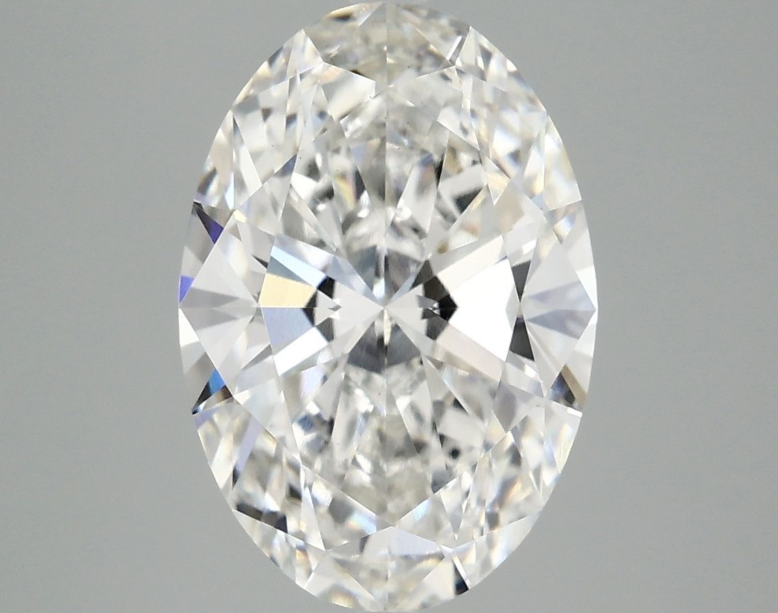 3.83 ct. oval Lab Grown Diamond front image