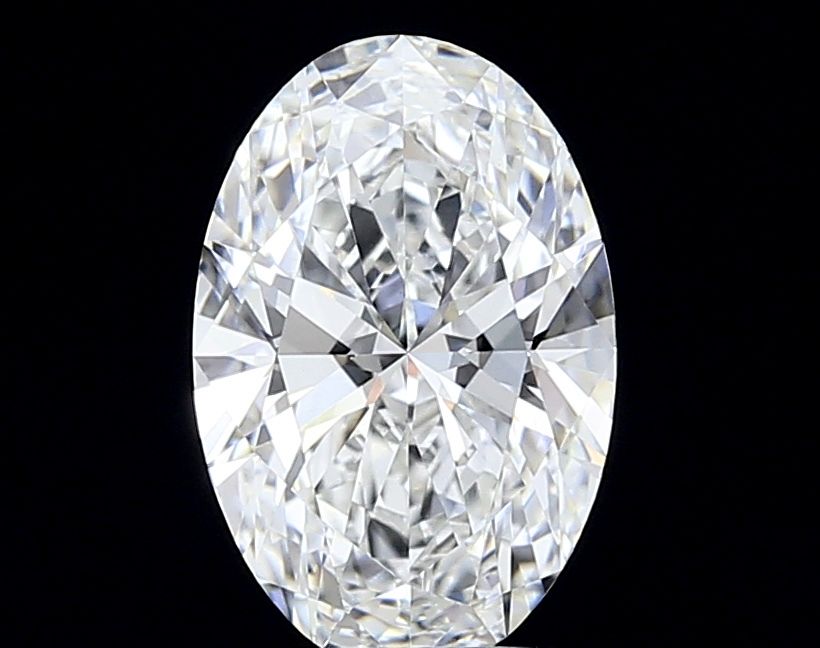 2.82 ct. oval Lab Grown Diamond front image