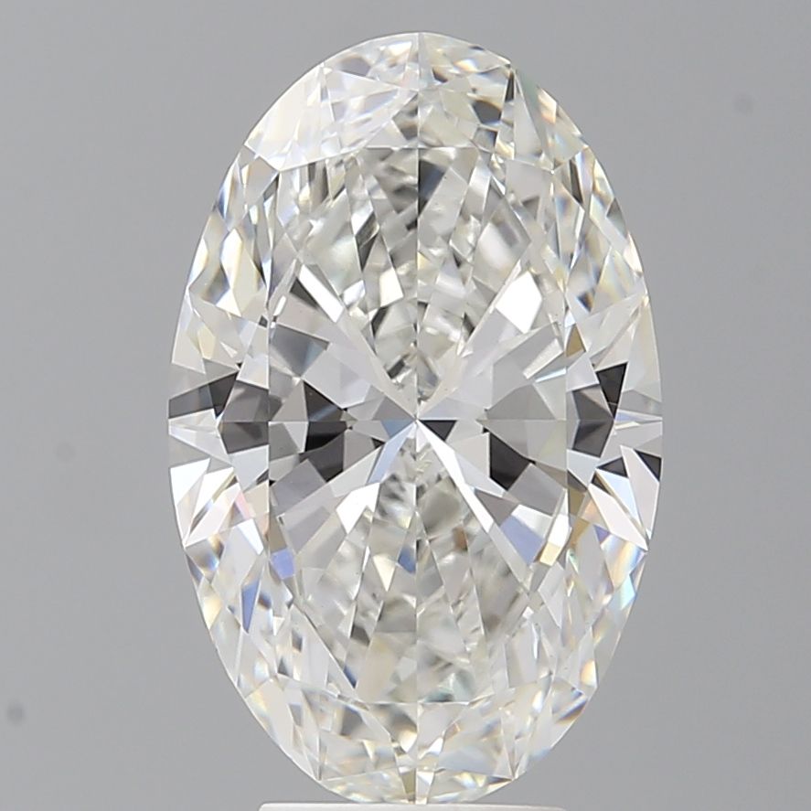 5.04 ct. oval Lab Grown Diamond front image