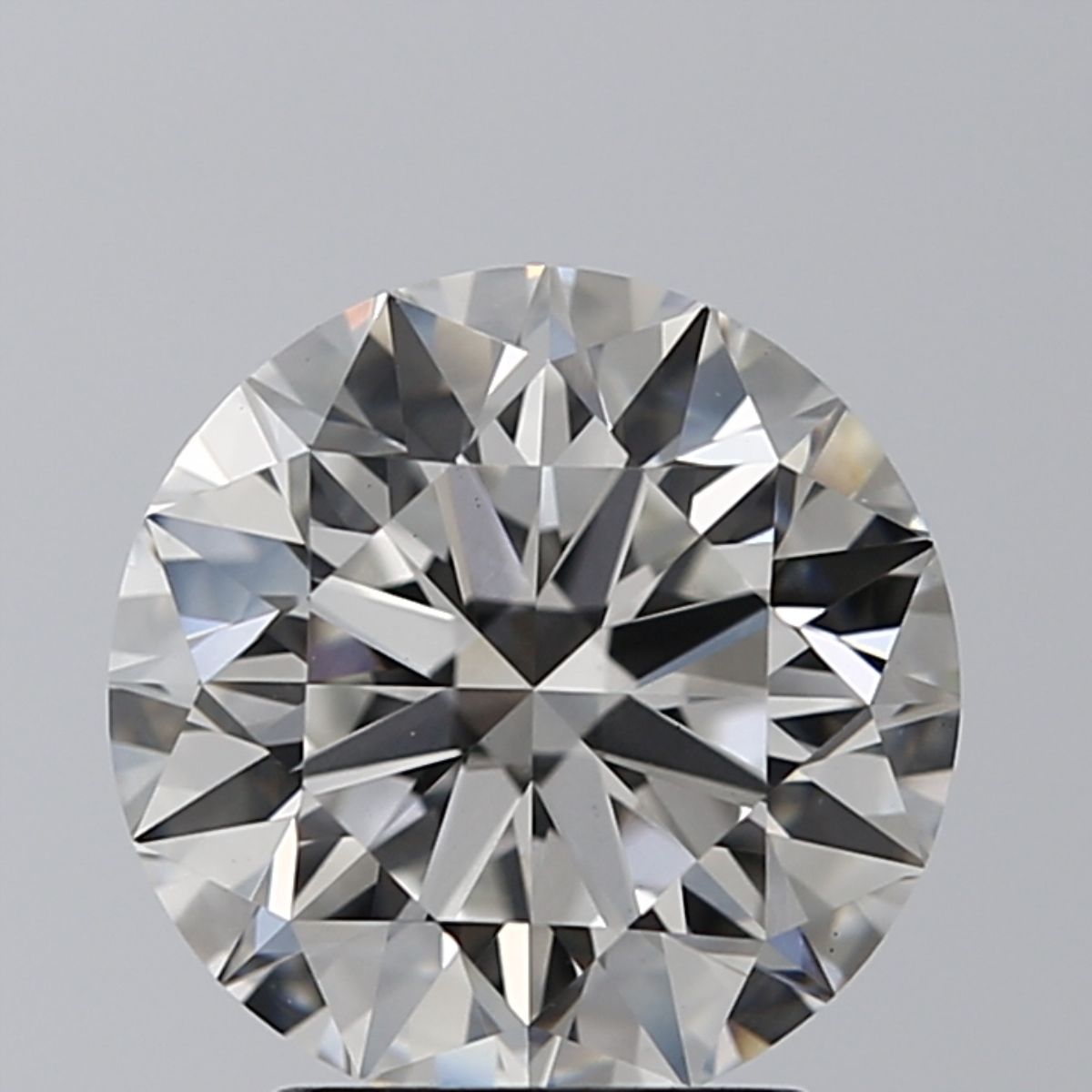2.50 ct. round Lab Grown Diamond front image