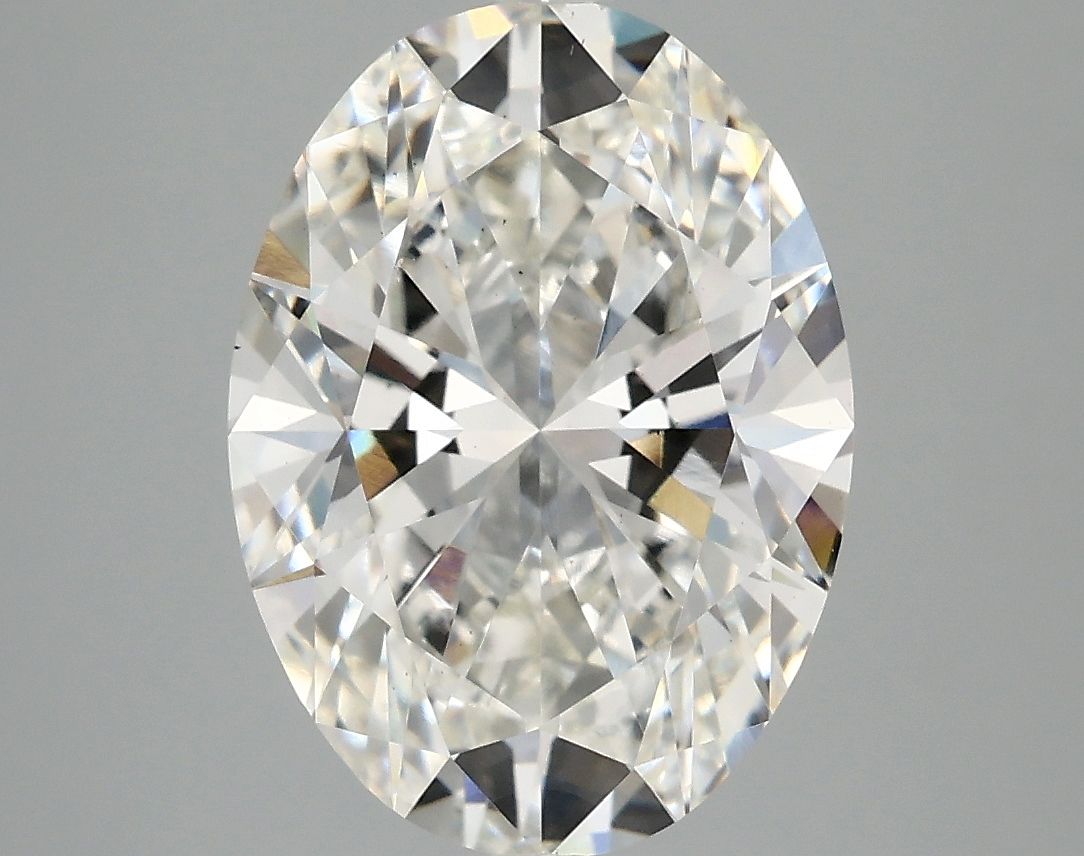 3.93 ct. oval Lab Grown Diamond front image