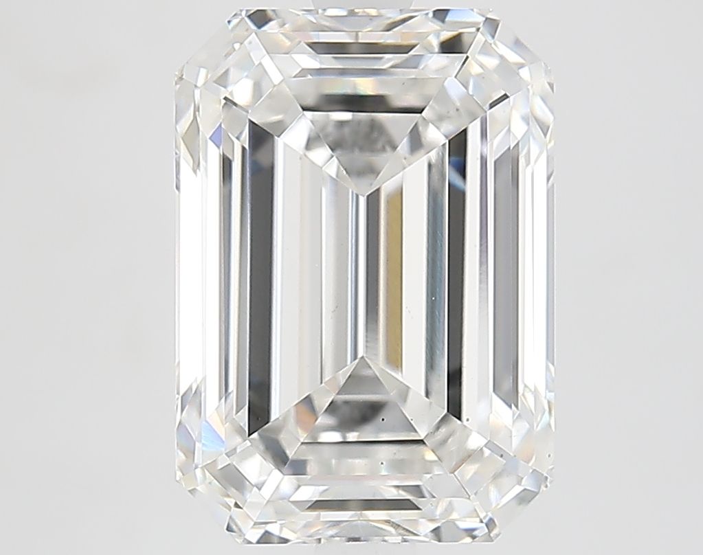 5.32 ct. emerald Lab Grown Diamond front image