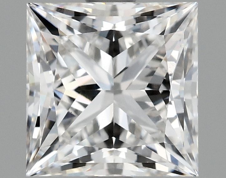 2.10 ct. princess Lab Grown Diamond front image