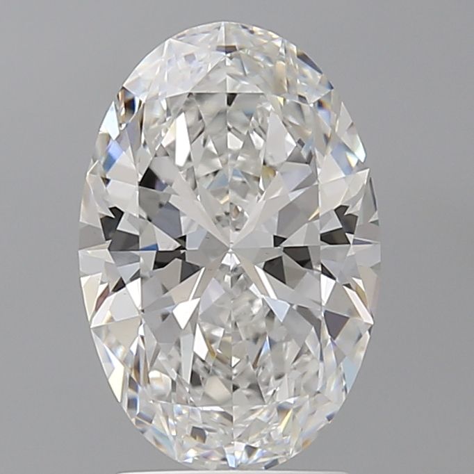 2.60 ct. oval Lab Grown Diamond front image