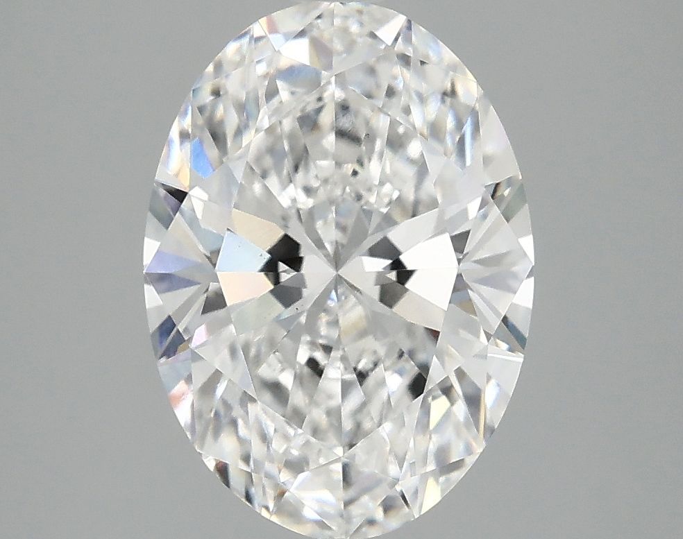 3.02 ct. oval Lab Grown Diamond front image