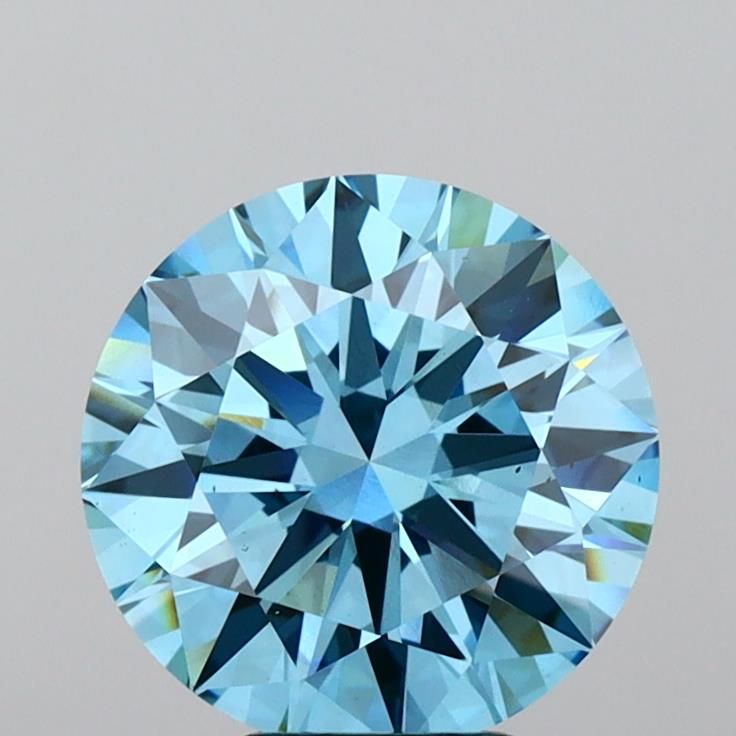 6.01 ct. round Lab Grown Diamond front image