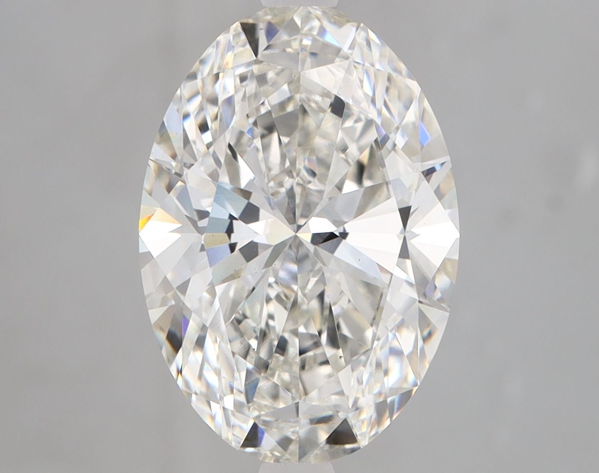 4.04 ct. oval Lab Grown Diamond front image