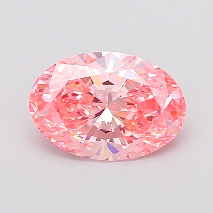 3.87 ct. oval Lab Grown Diamond front image