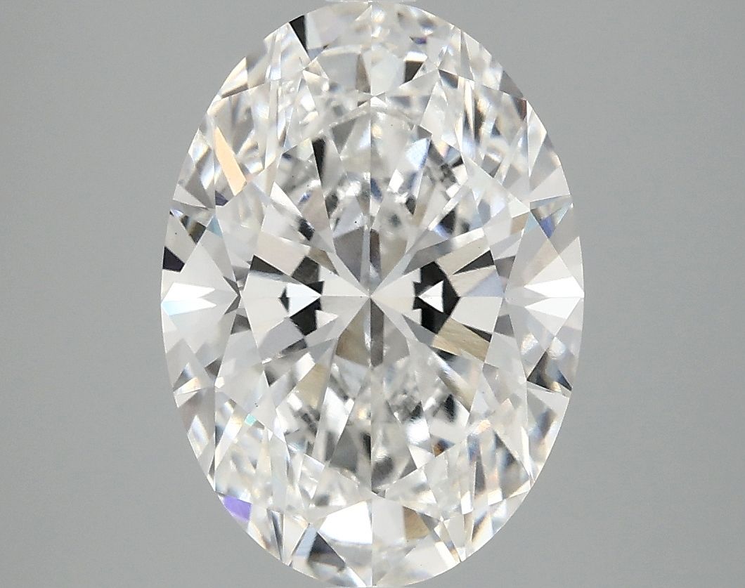 3.87 ct. oval Lab Grown Diamond front image