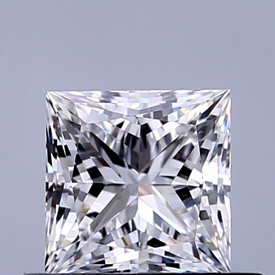 0.58 ct. princess Lab Grown Diamond front image