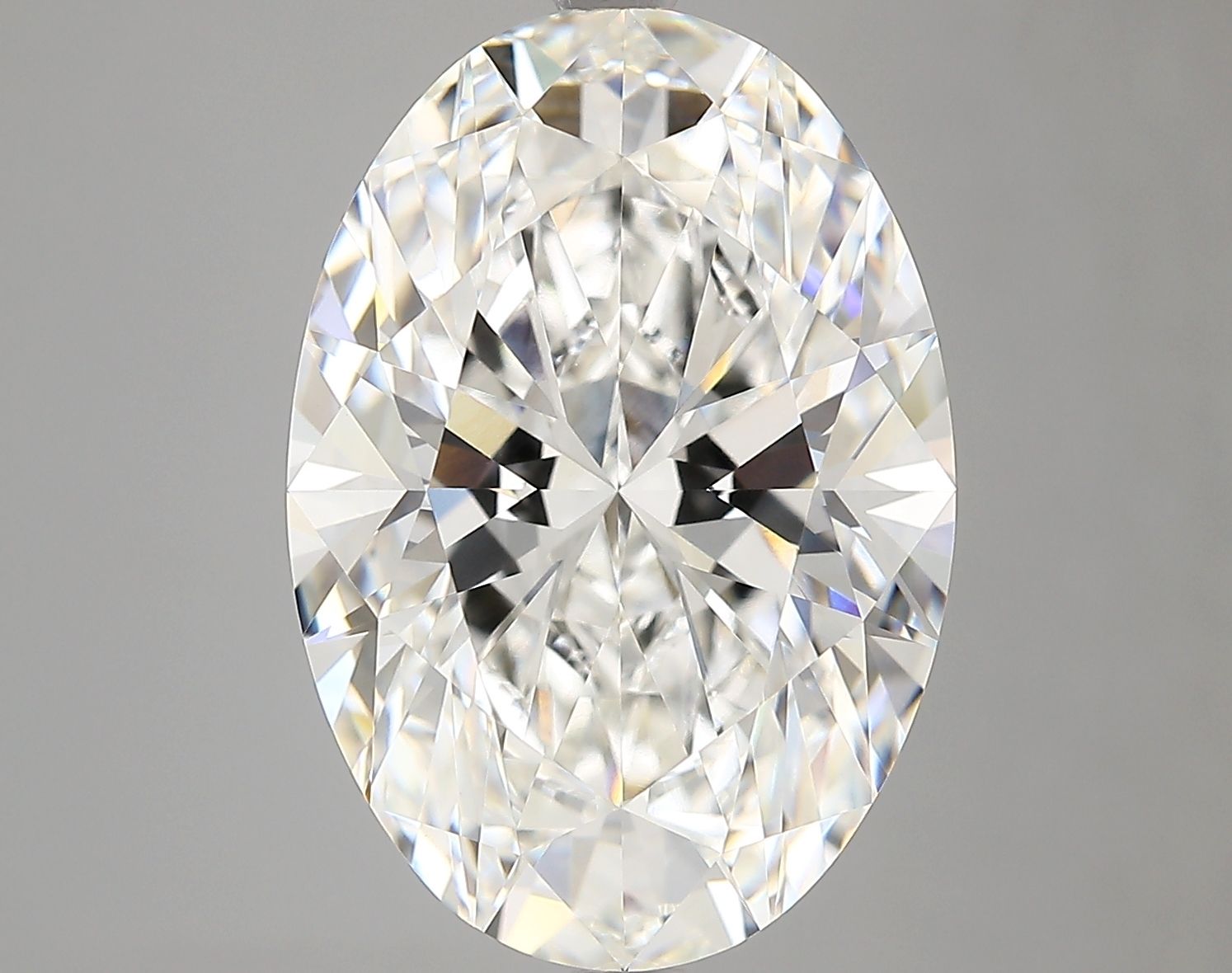 7.09 ct. oval Lab Grown Diamond front image