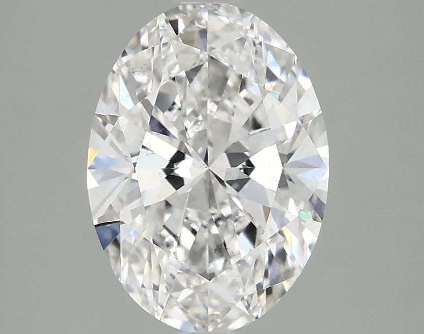 2.10 ct. oval Lab Grown Diamond front image