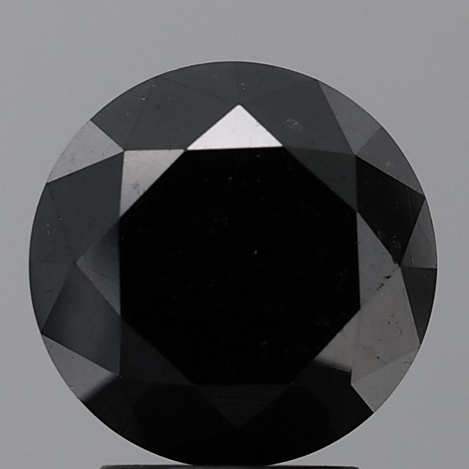 1.22 Carat Round Diamond Black VVS2