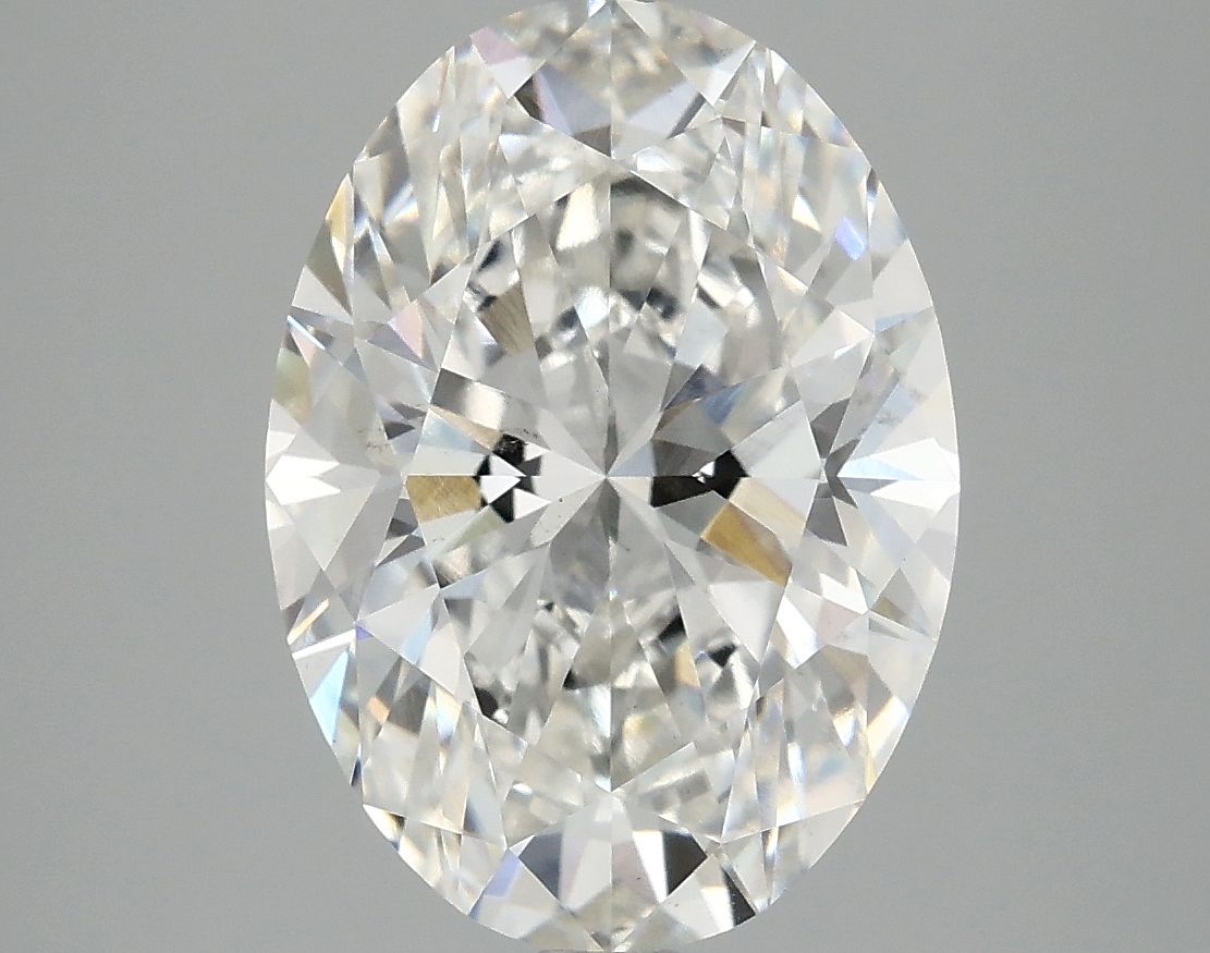 4.10 ct. oval Lab Grown Diamond front image