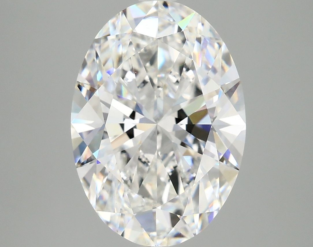 4.09 ct. oval Lab Grown Diamond front image