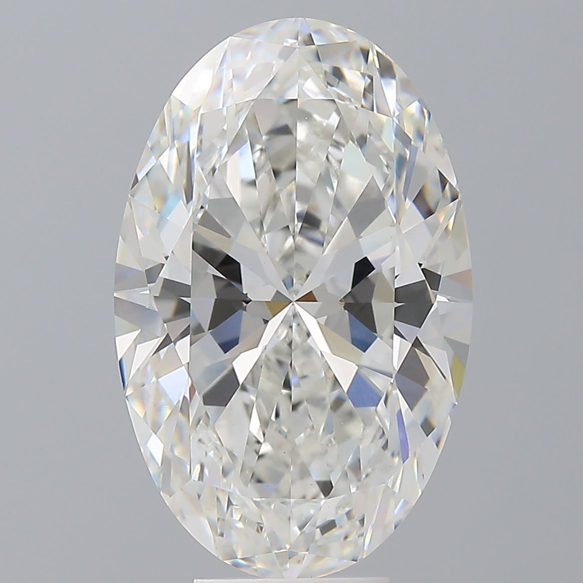 8.08 ct. oval Lab Grown Diamond front image