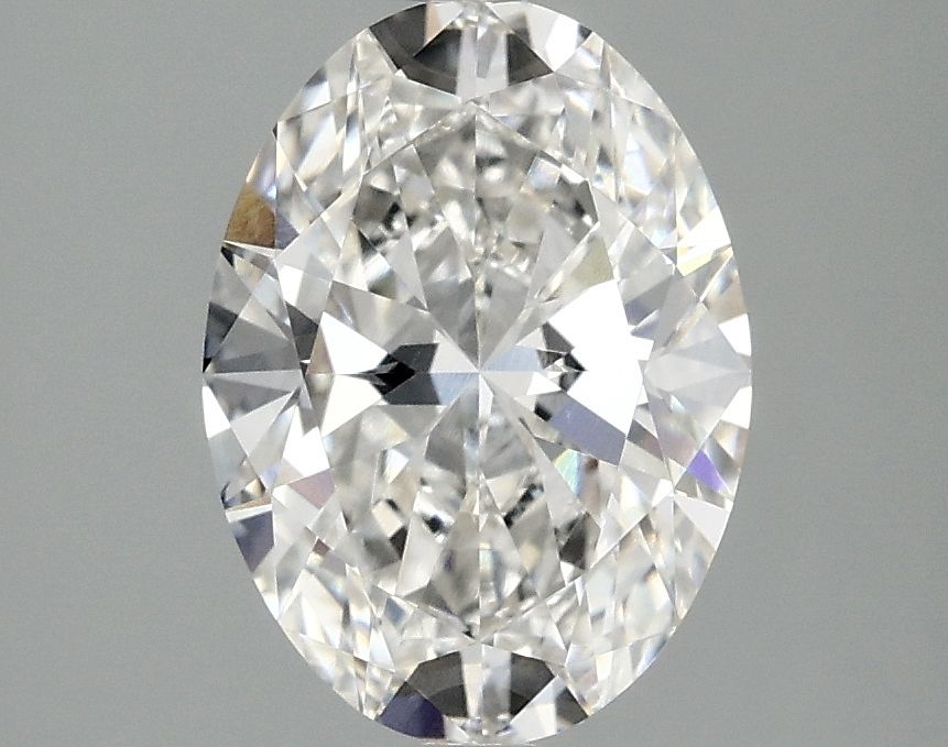 2.01 ct. oval Lab Grown Diamond front image