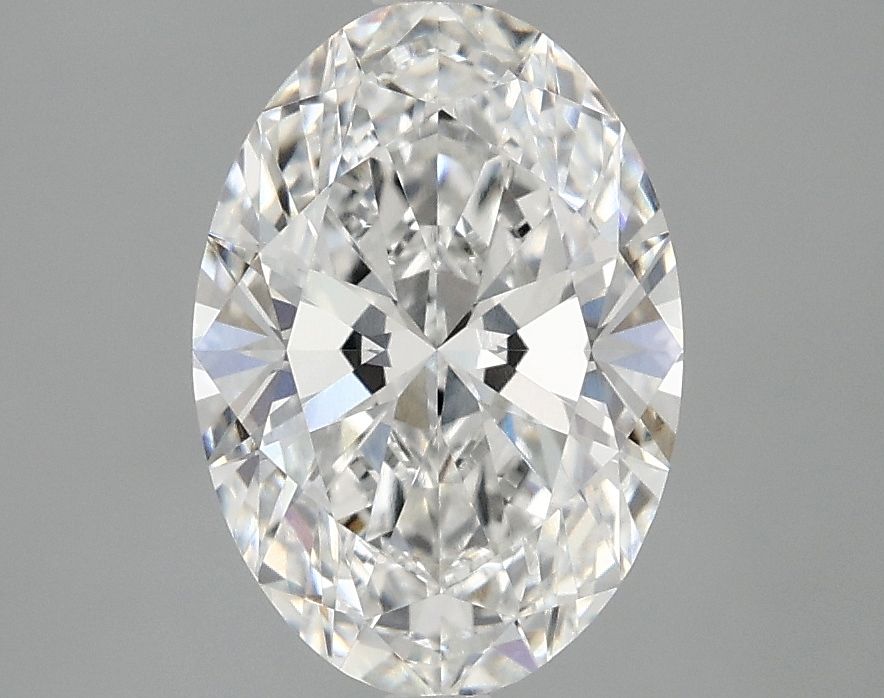 2.10 ct. oval Lab Grown Diamond front image