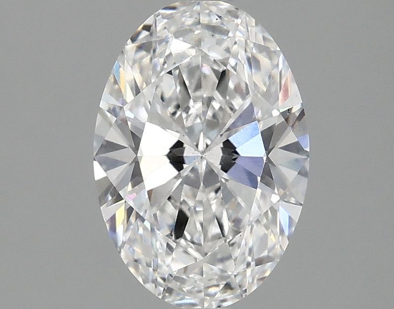 1.38 ct. oval Lab Grown Diamond front image