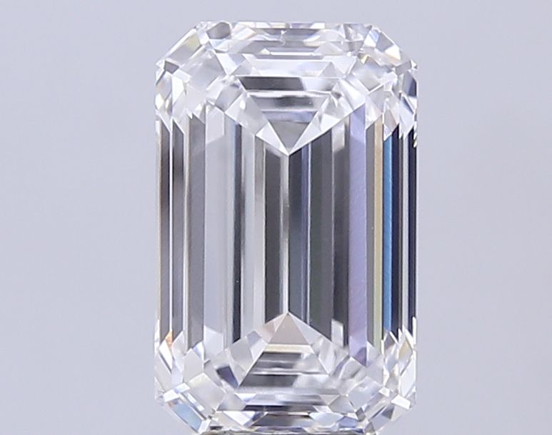 6.07 ct. emerald Lab Grown Diamond front image