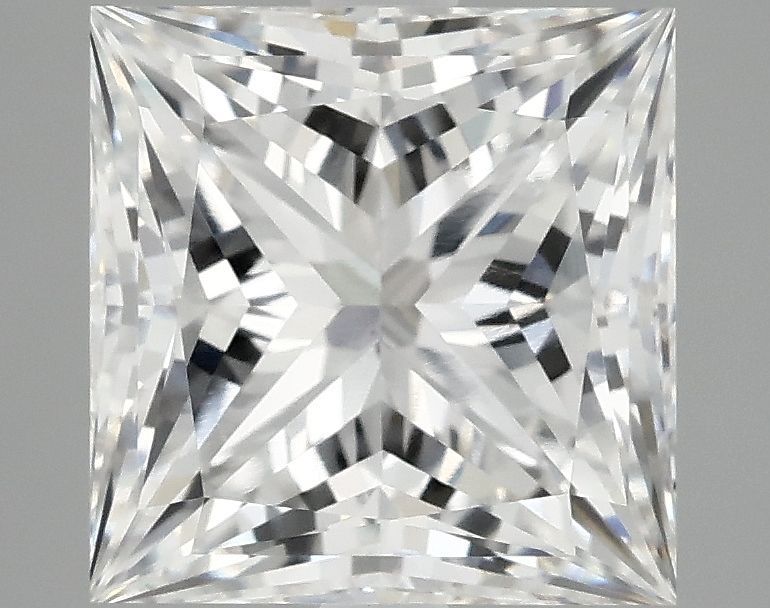 4.10 ct. princess Lab Grown Diamond front image