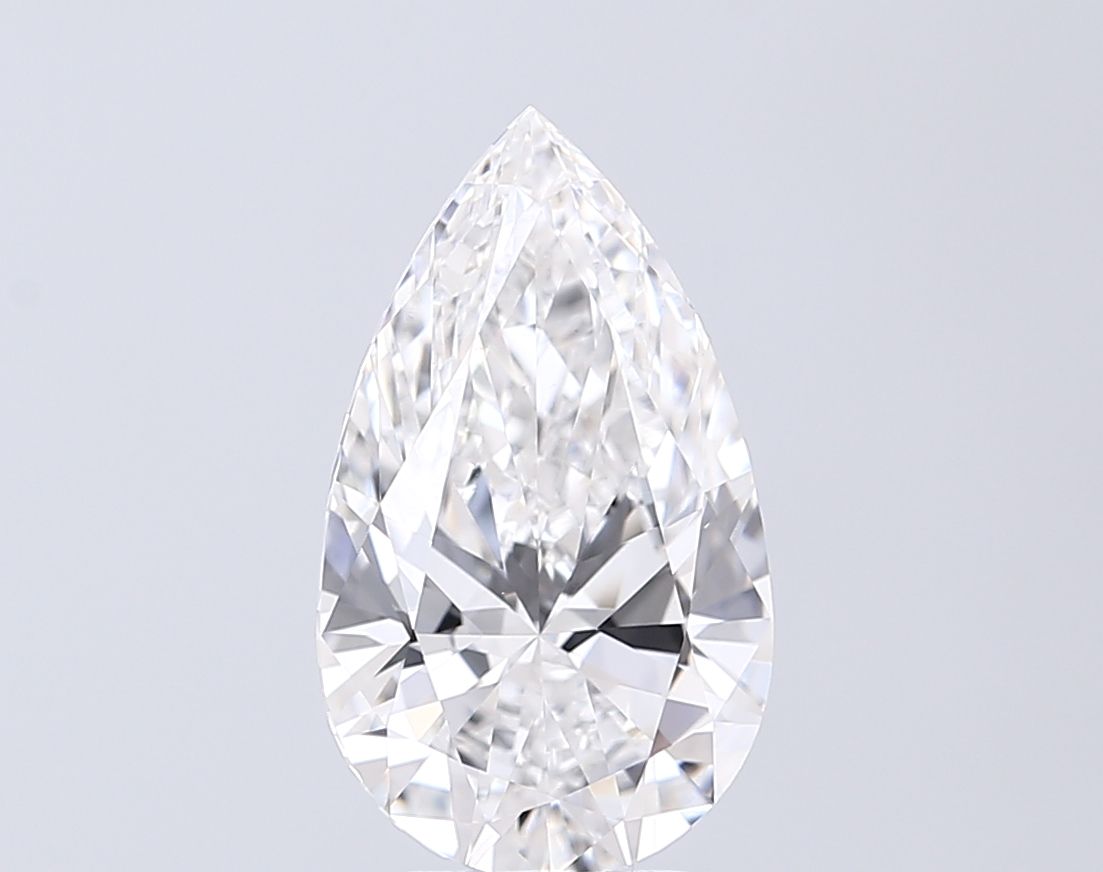 3.30 ct. pear Lab Grown Diamond front image