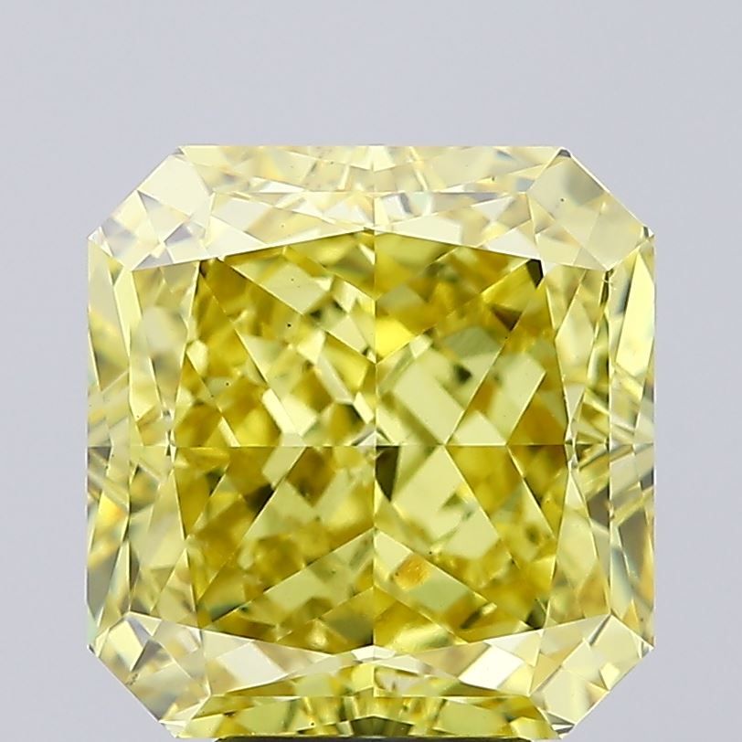 6.52 ct lab-grown Square radiant Diamond