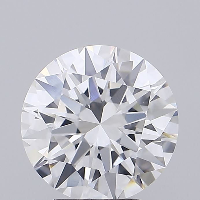 2.70 ct. round Lab Grown Diamond front image