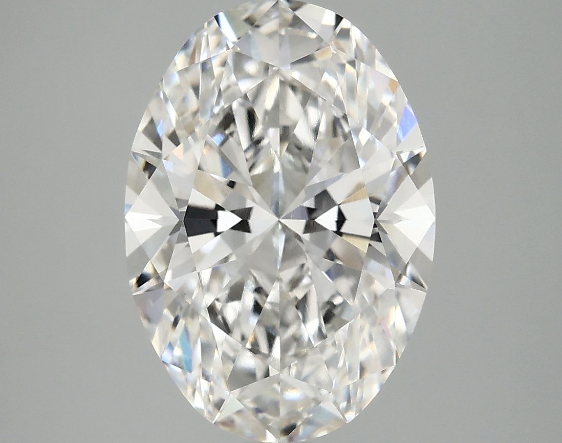 4.10 ct. oval Lab Grown Diamond front image