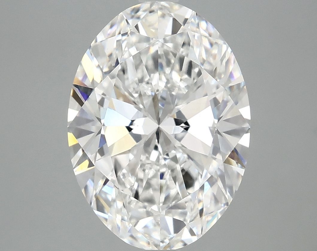 3.87 ct. oval Lab Grown Diamond front image