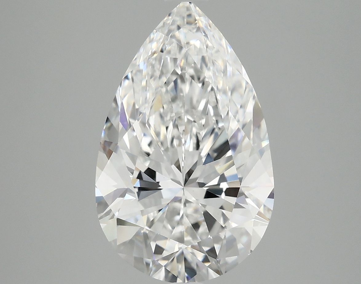 4.10 ct. pear Lab Grown Diamond front image