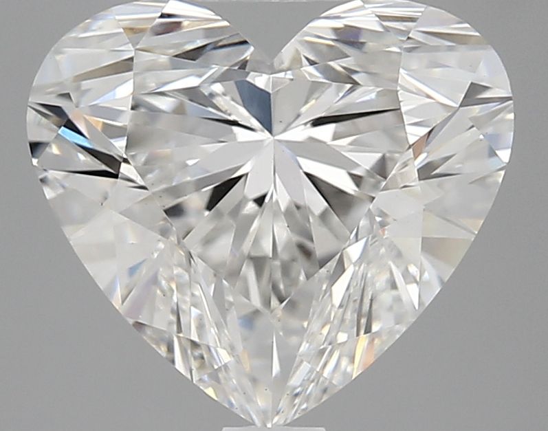 2.54 ct. heart Lab Grown Diamond front image
