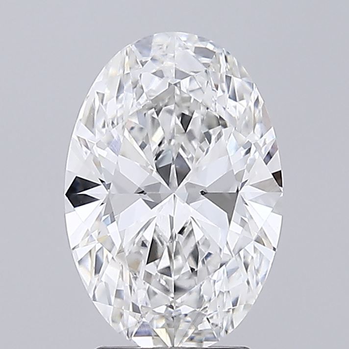 3.09 ct. oval Lab Grown Diamond front image