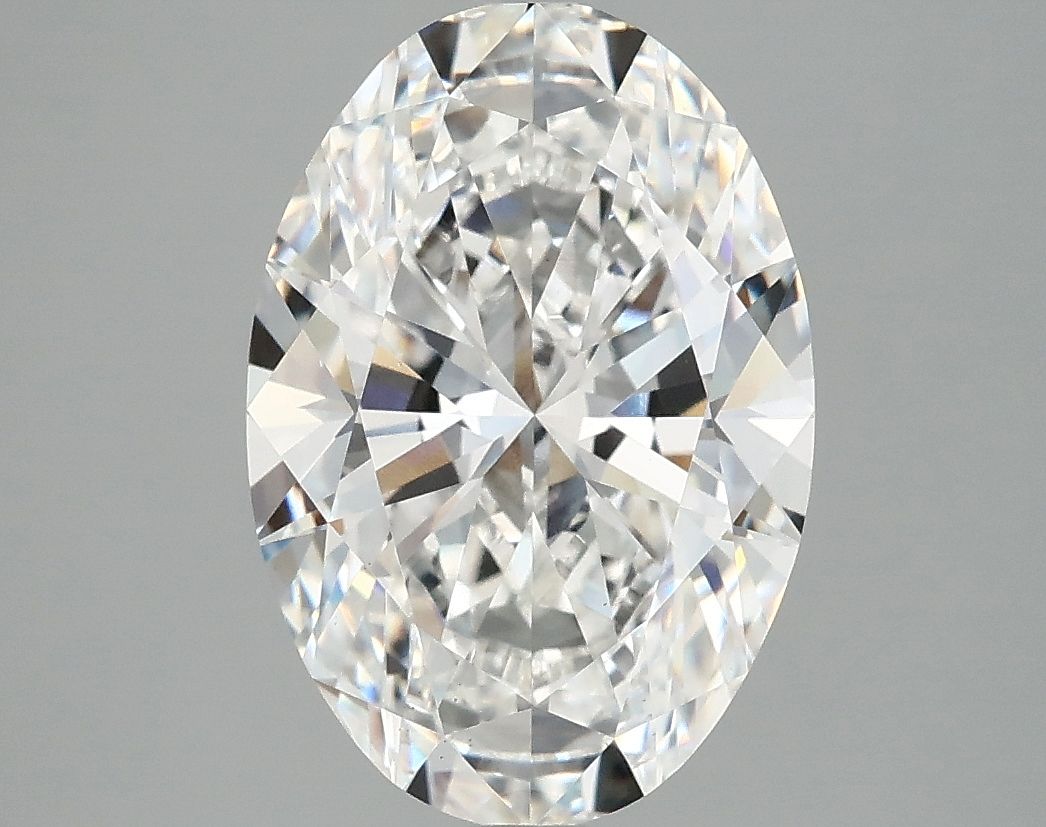 3.95 ct. oval Lab Grown Diamond front image