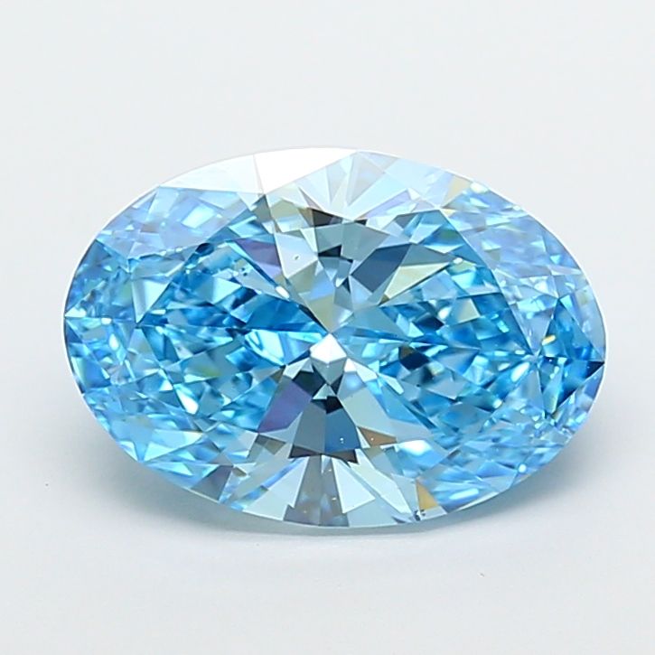 5.00 ct. oval Lab Grown Diamond front image