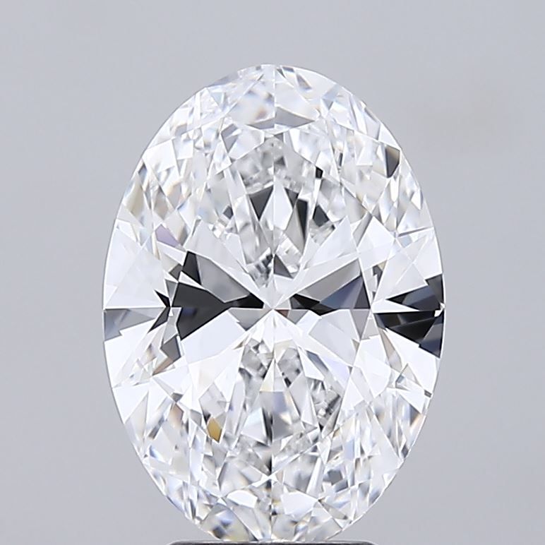 4.00 ct. oval Lab Grown Diamond front image