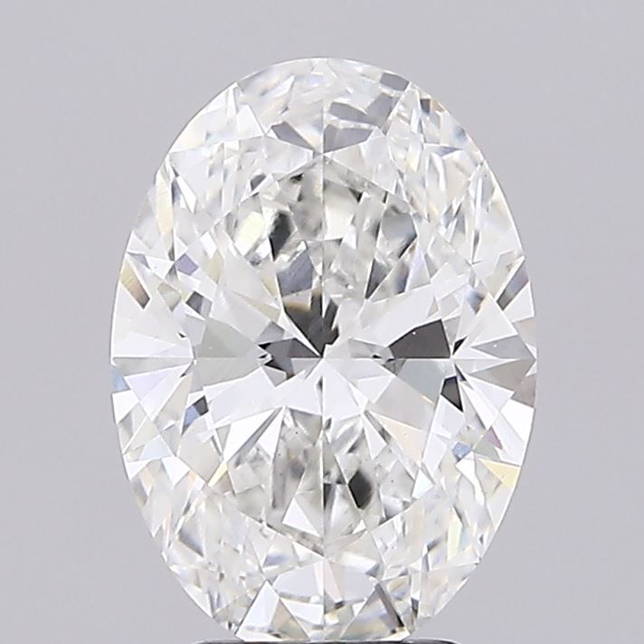 3.06 ct. oval Lab Grown Diamond front image