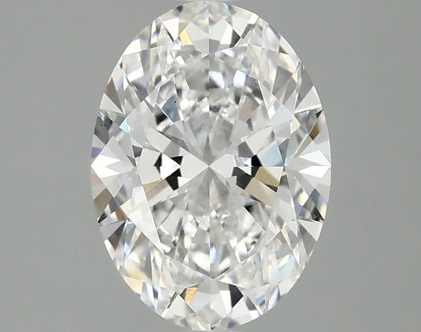 2.10 ct. oval Lab Grown Diamond front image