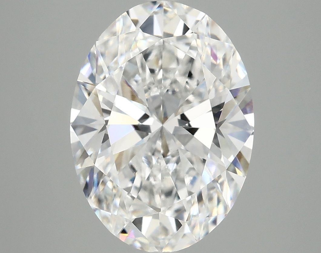 3.92 ct. oval Lab Grown Diamond front image