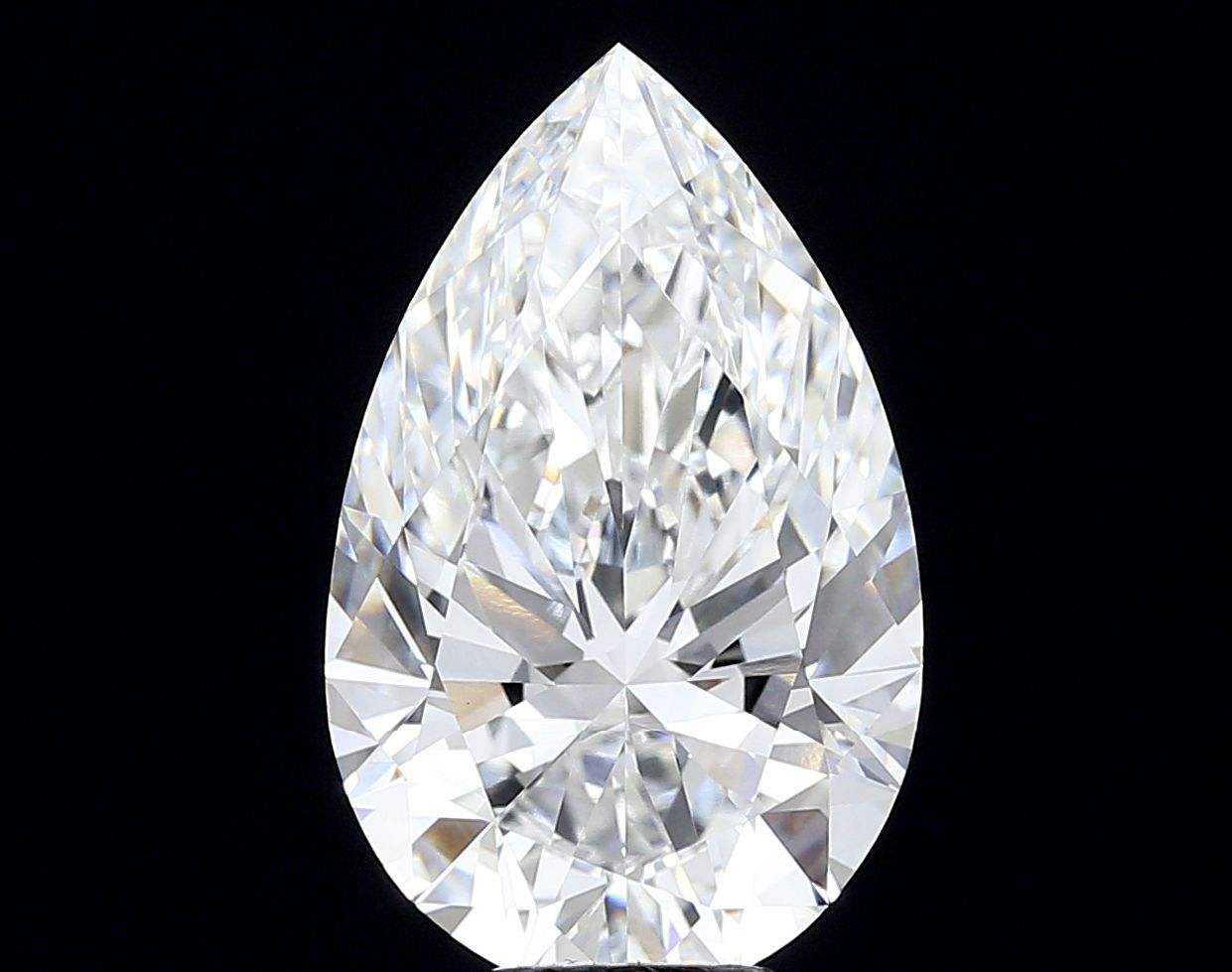 8.08 ct. pear Lab Grown Diamond front image