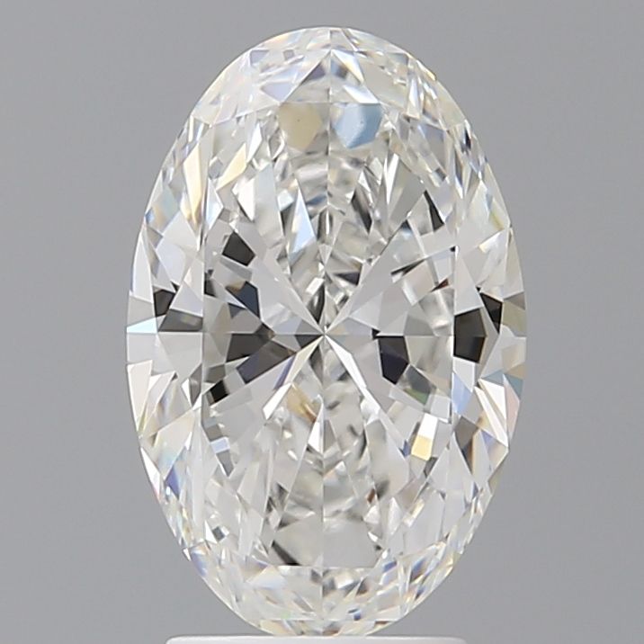 3.02 ct. oval Lab Grown Diamond front image