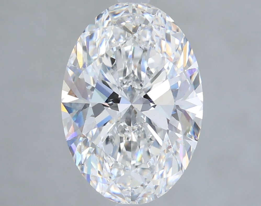 3.08 ct. oval Lab Grown Diamond front image