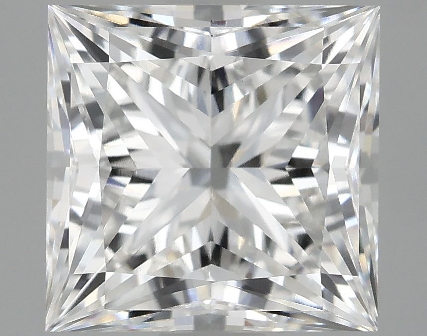 2.10 ct. princess Lab Grown Diamond front image