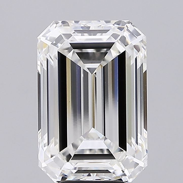 7.05 ct. emerald Lab Grown Diamond front image