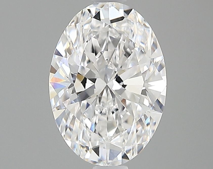 1.28 ct. oval Lab Grown Diamond front image